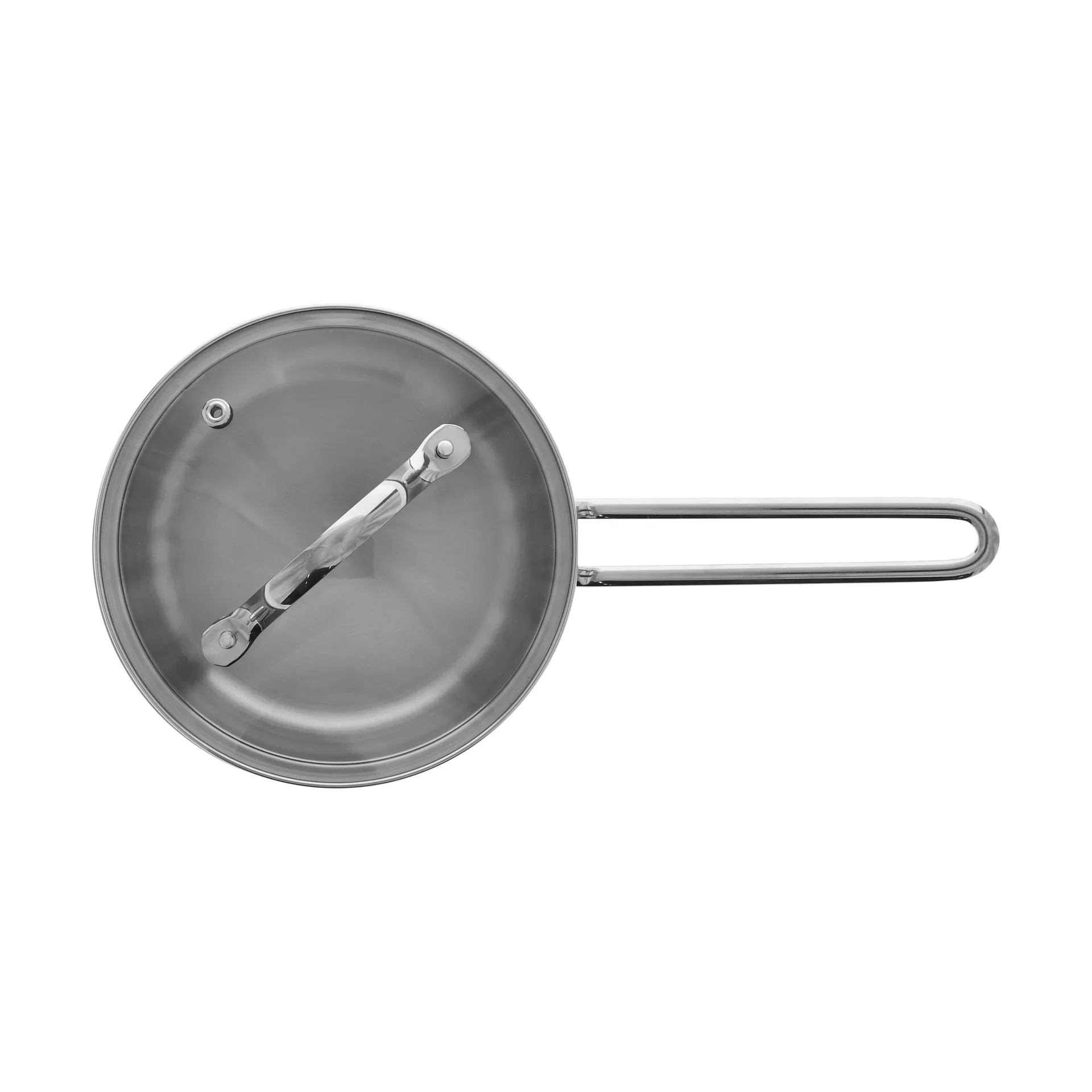 Nordwik Kochtopf mit Glasdeckel 1,3 l, Edelstahl Nordwik