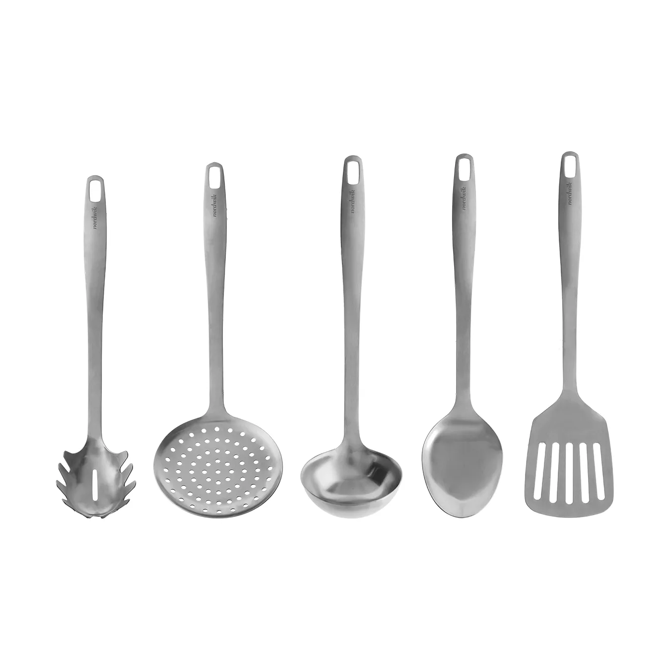 Nordwik Küchenutensilien 5 Teile - Edelstahl,  Nordwik