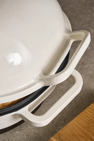 Nordwik Levain Brotform emailliert 39x26 cm - Creme - Nordwik