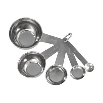 Nordwik Messlöffel-Set 5 Teile - Edelstahl - Nordwik