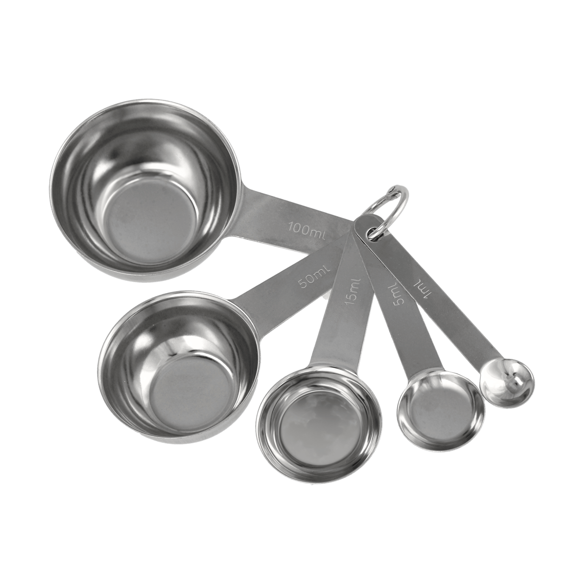 Nordwik Nordwik Messlöffel-Set 5 Teile Edelstahl