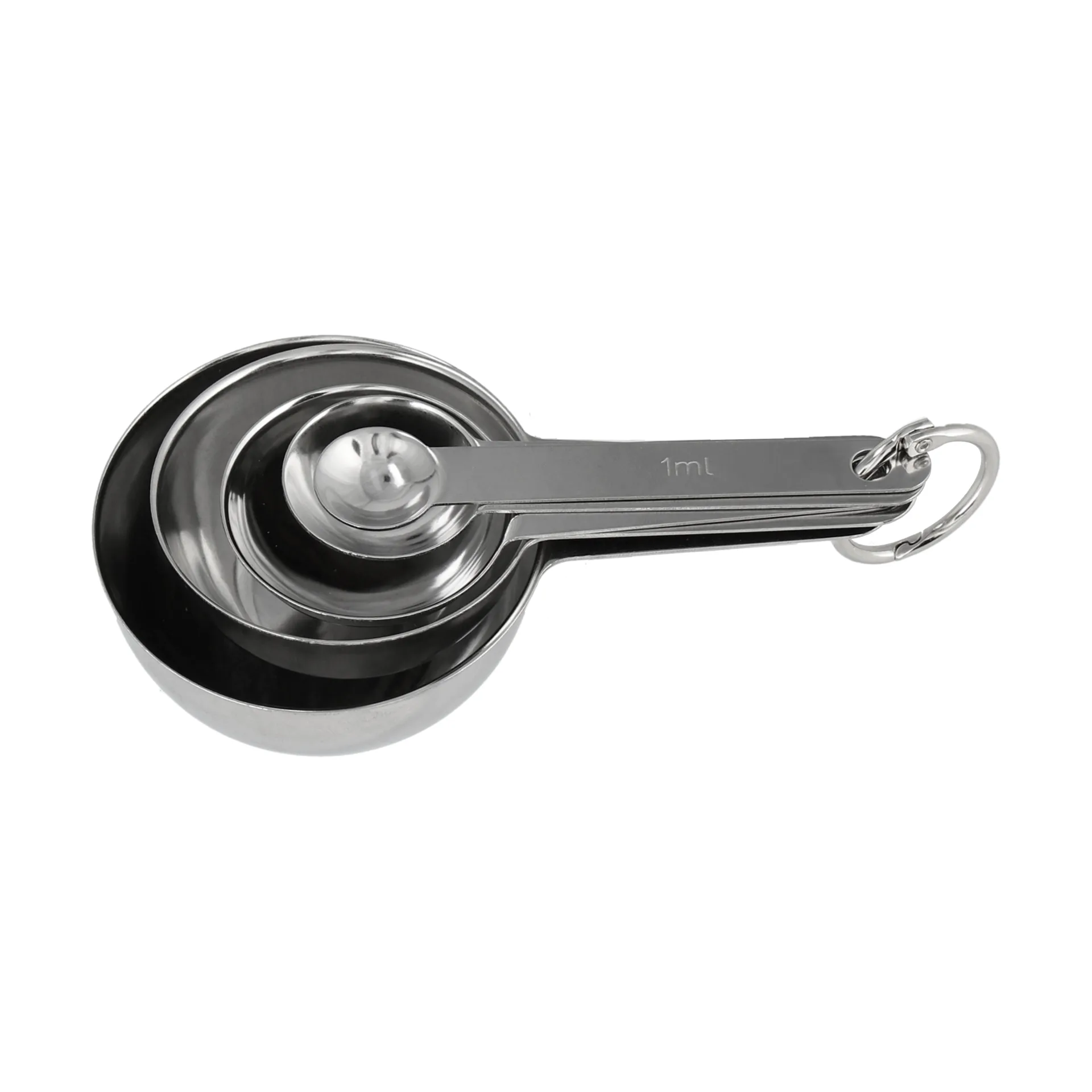 Nordwik Messlöffel-Set 5 Teile, Edelstahl Nordwik