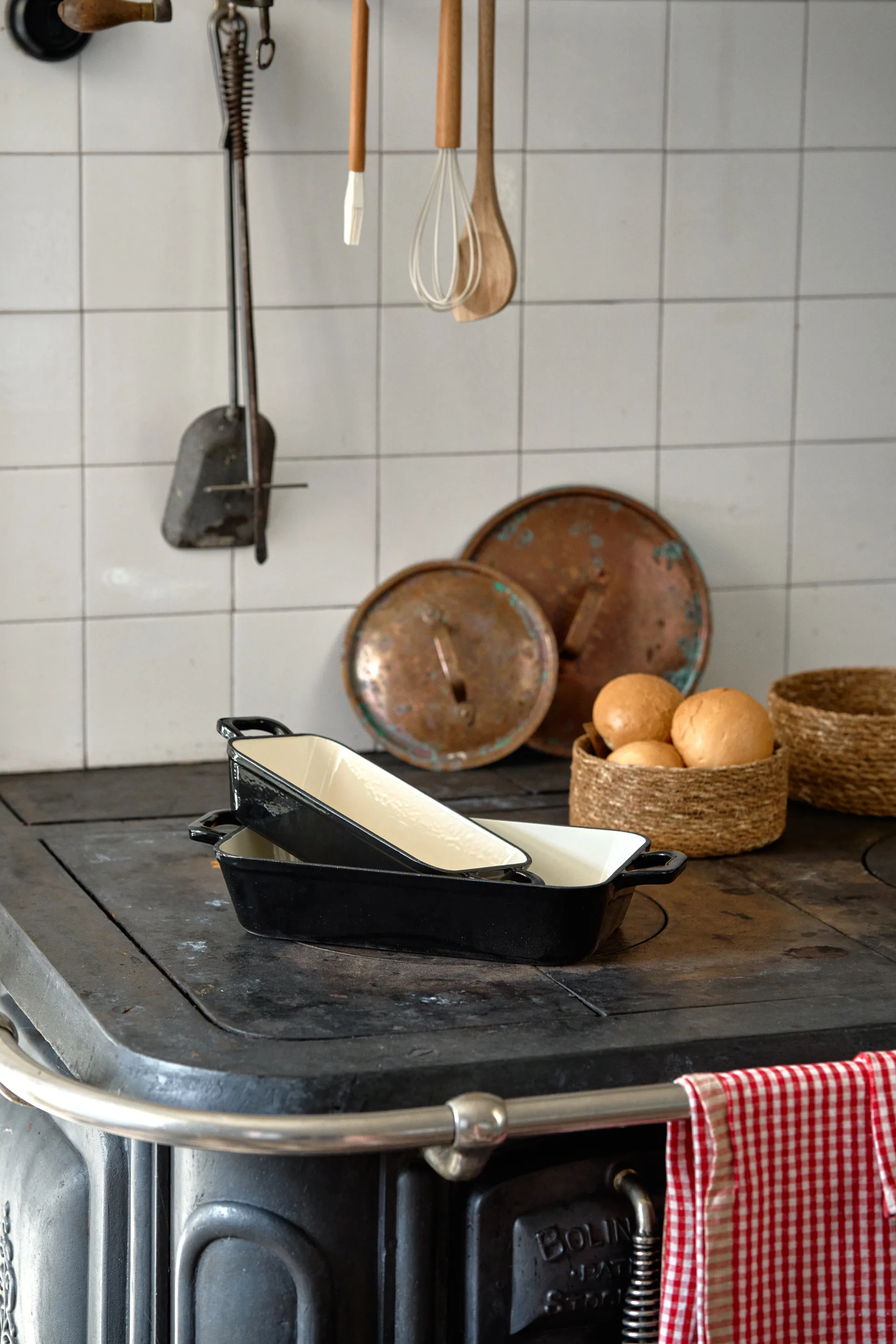 Nordwik Ofenform-Set 2 Teile - Schwarz,  Nordwik