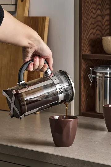 Nordwik Presskanne 8 Tassen - Silber - Nordwik