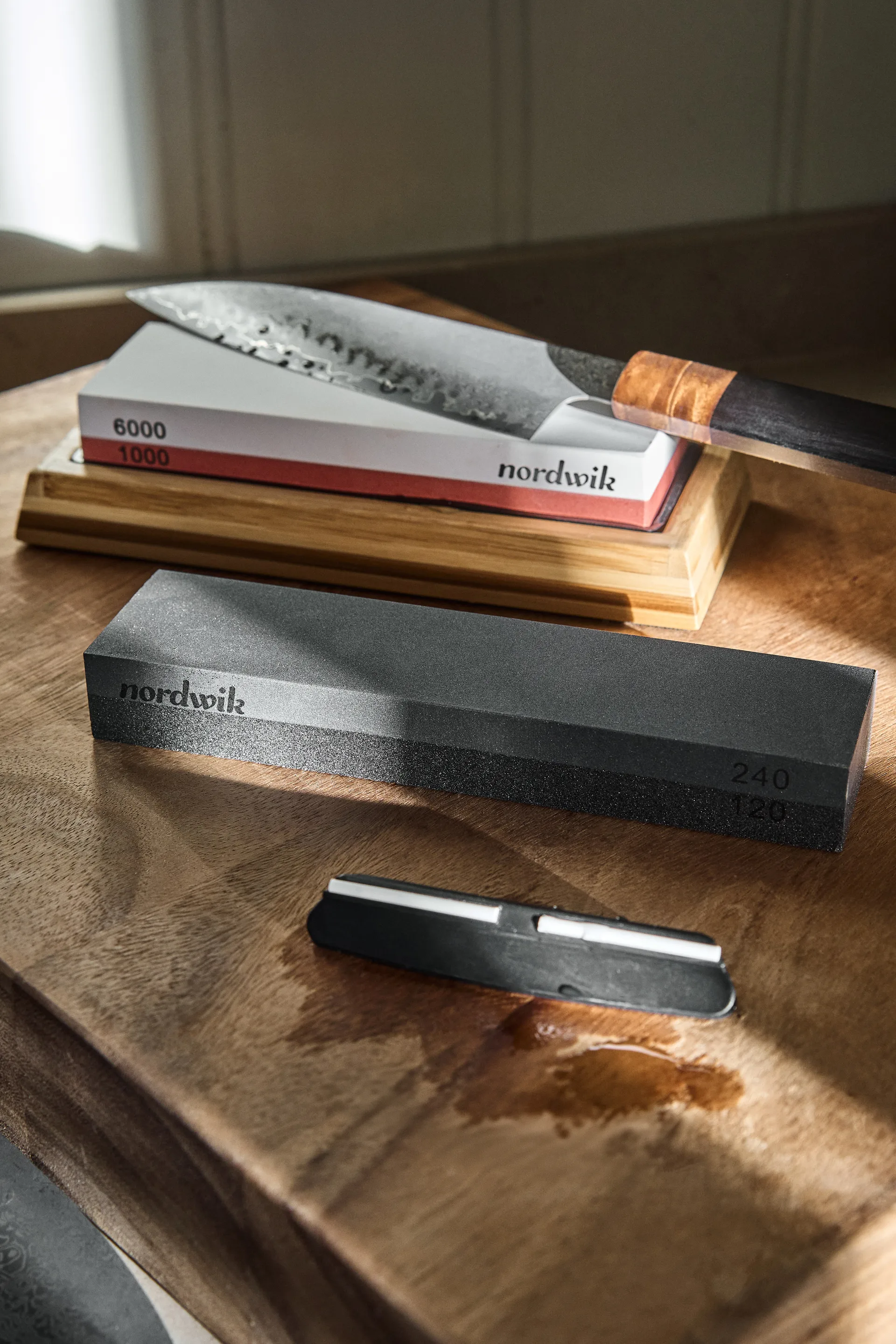 Nordwik Schleifhilfe für Schleifstein, 9,7 cm Nordwik