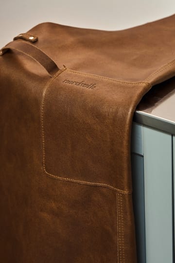 Nordwik Schürze Leder - Braun - Nordwik