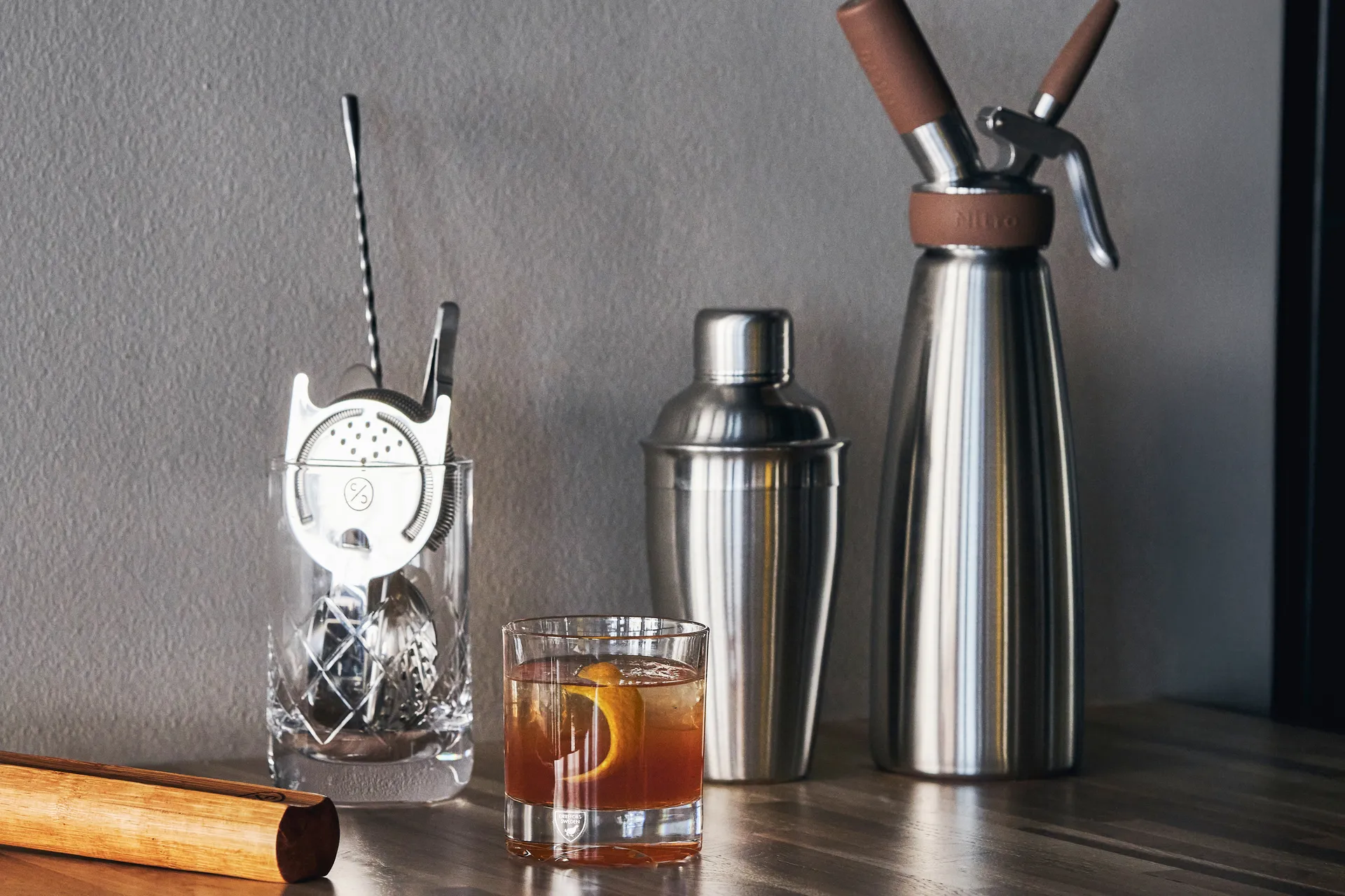 Nordwik Shaker aus rostfreiem Stahl, 50 cl Nordwik