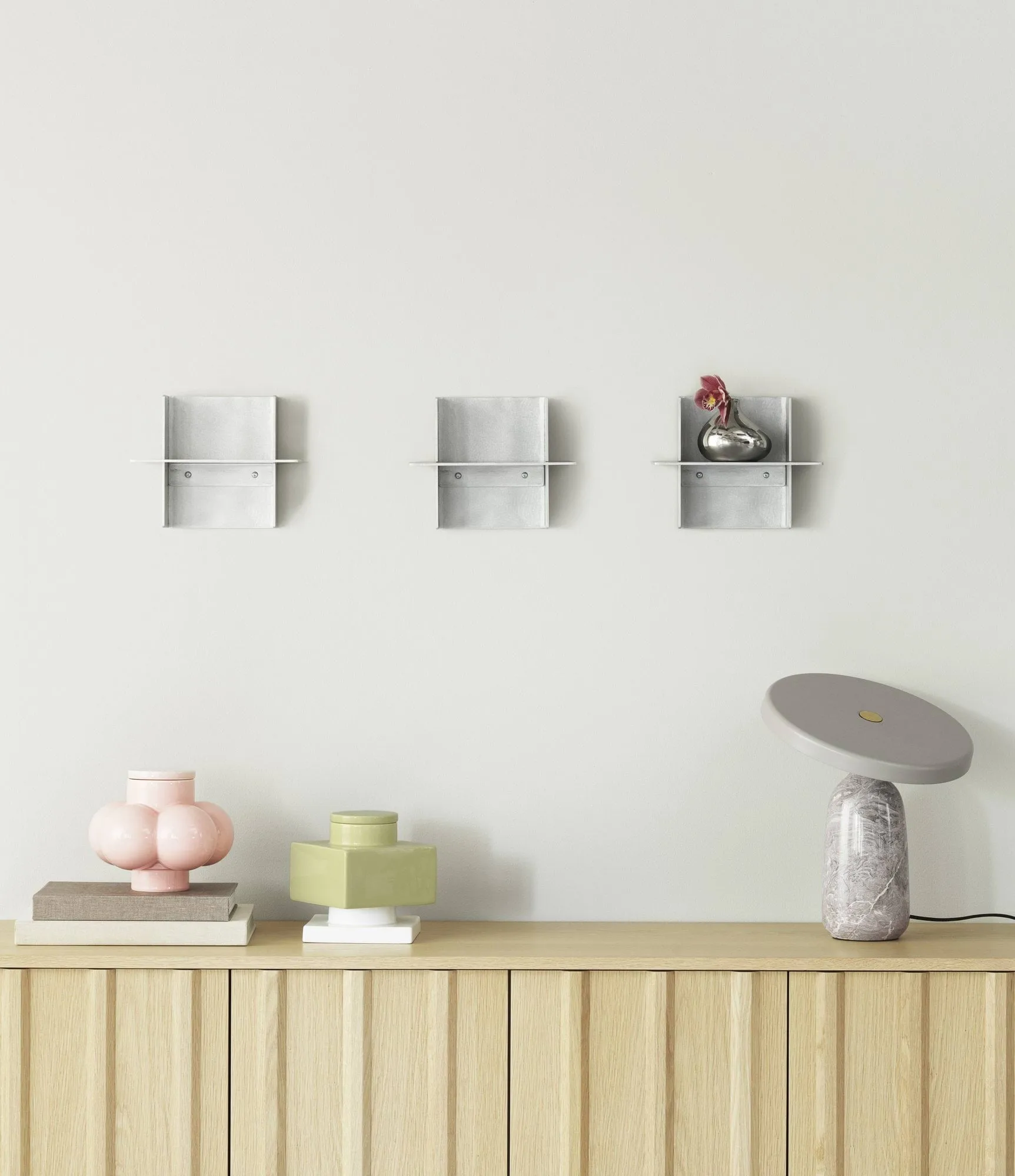 Alu Shelf Regal 25 cm, Aluminium Normann Copenhagen