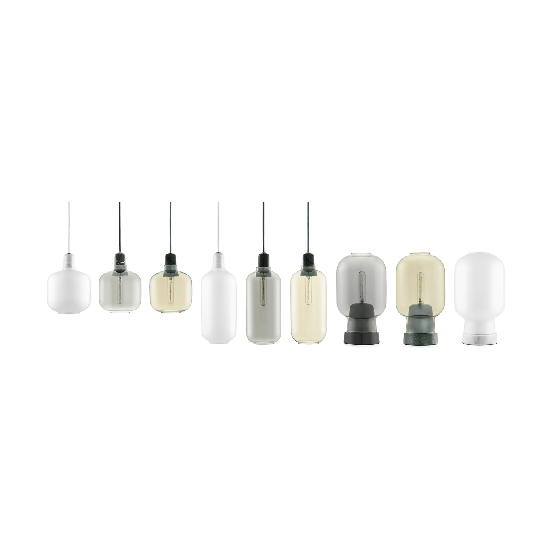 Amp Pendelleuchte klein, Weiß Normann Copenhagen