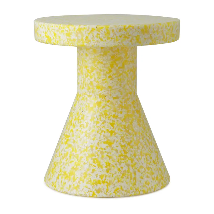 Bit Cone runder Hocker - Gelb, Ø36x42 cm - Normann Copenhagen