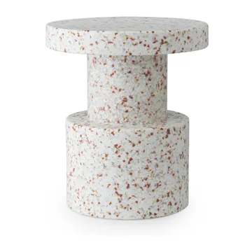 Bit runder Hocker - Weiß, Ø36x42 cm - Normann Copenhagen