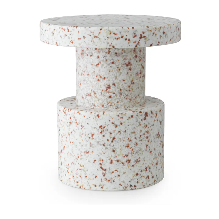 Bit runder Hocker - Weiß, Ø36x42 cm - Normann Copenhagen