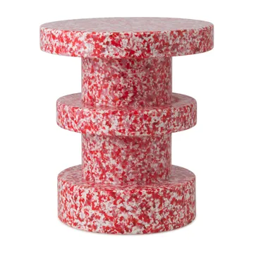 Bit Stack runder Hocker - Rot, Ø36x42 cm - Normann Copenhagen