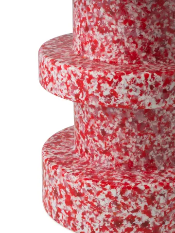 Bit Stack runder Hocker - Rot, Ø36x42 cm - Normann Copenhagen
