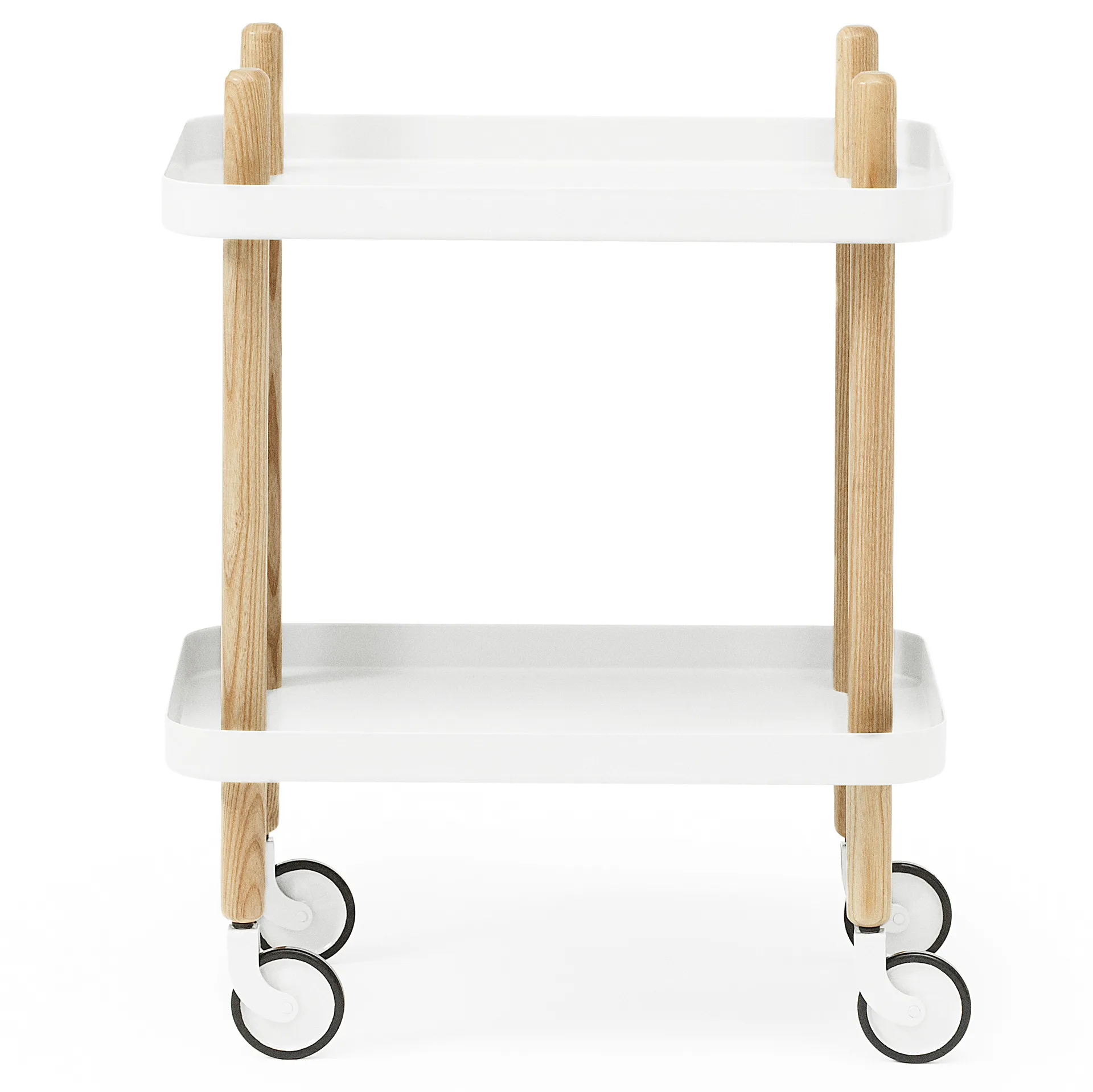 Block Beistelltisch, Weiß Normann Copenhagen