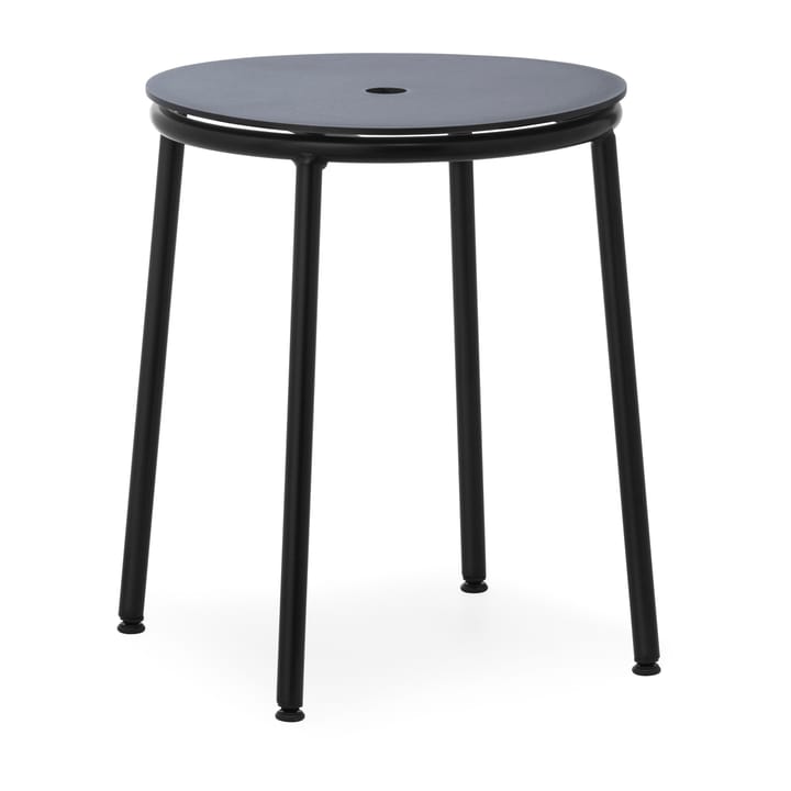 Circa Hocker 45 cm - Schwarz Aluminium - Normann Copenhagen