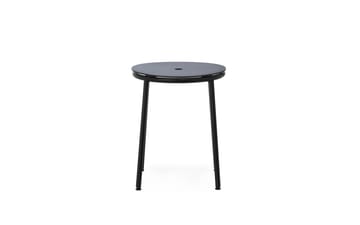 Circa Hocker 45 cm - Schwarz Aluminium - Normann Copenhagen