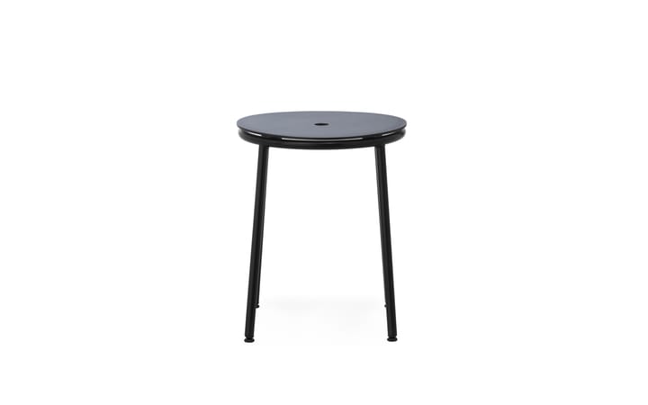 Circa Hocker 45 cm - Schwarz Aluminium - Normann Copenhagen