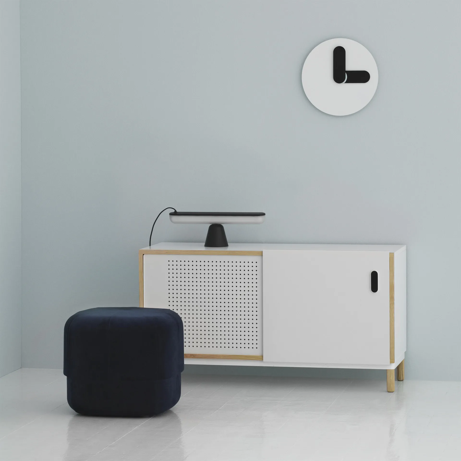 Circus Pouf, Dunkelblau Normann Copenhagen