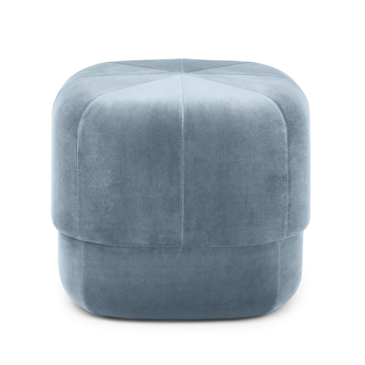 Normann Copenhagen Circus Pouf Hellblau | Skandinavisches Design | Polsterhocker & Poufs | Blau