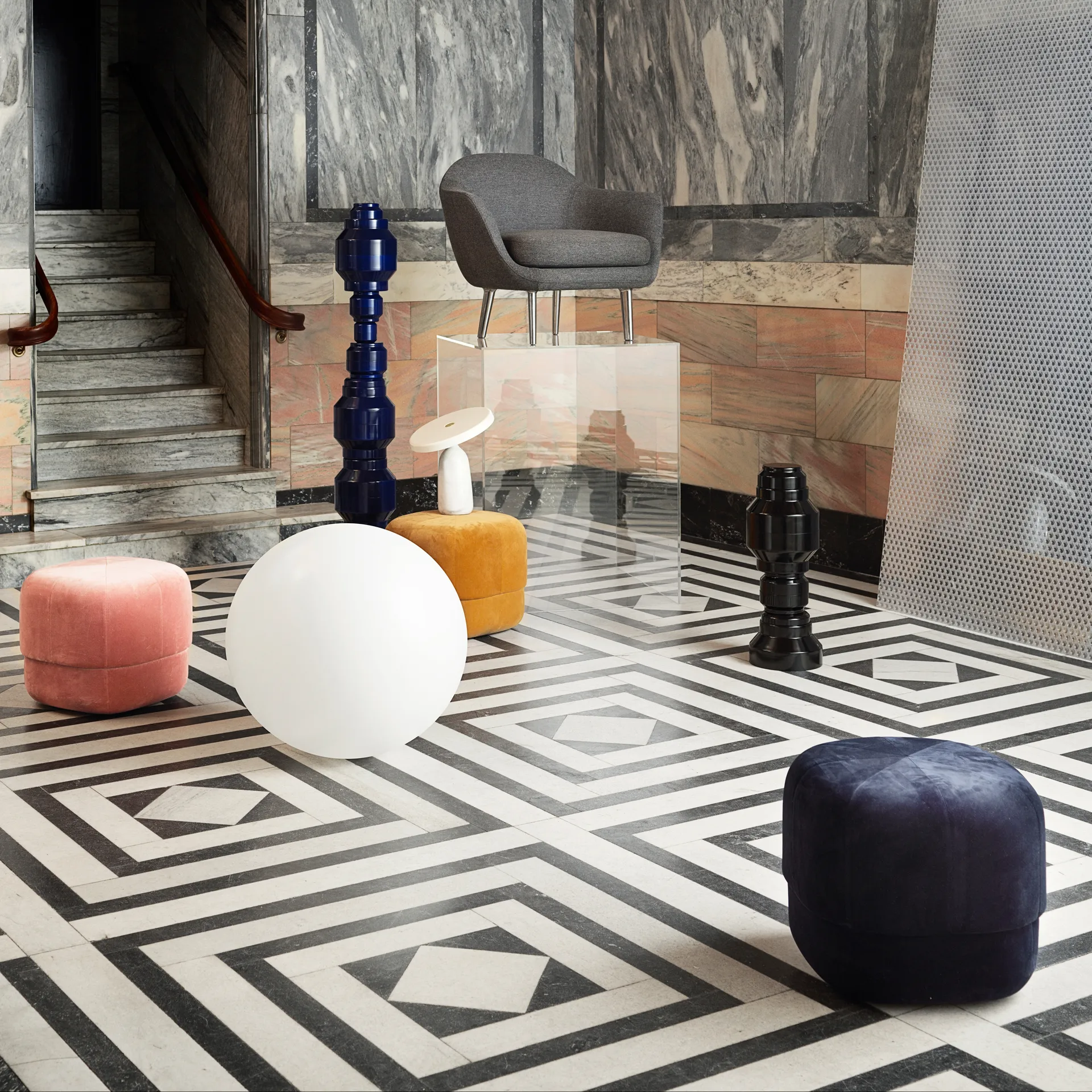 Circus Pouf, Rosa Normann Copenhagen