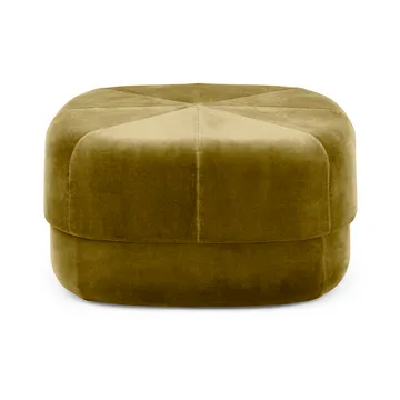 Circus Sitzpouf - Velours moosgrün, groß - Normann Copenhagen