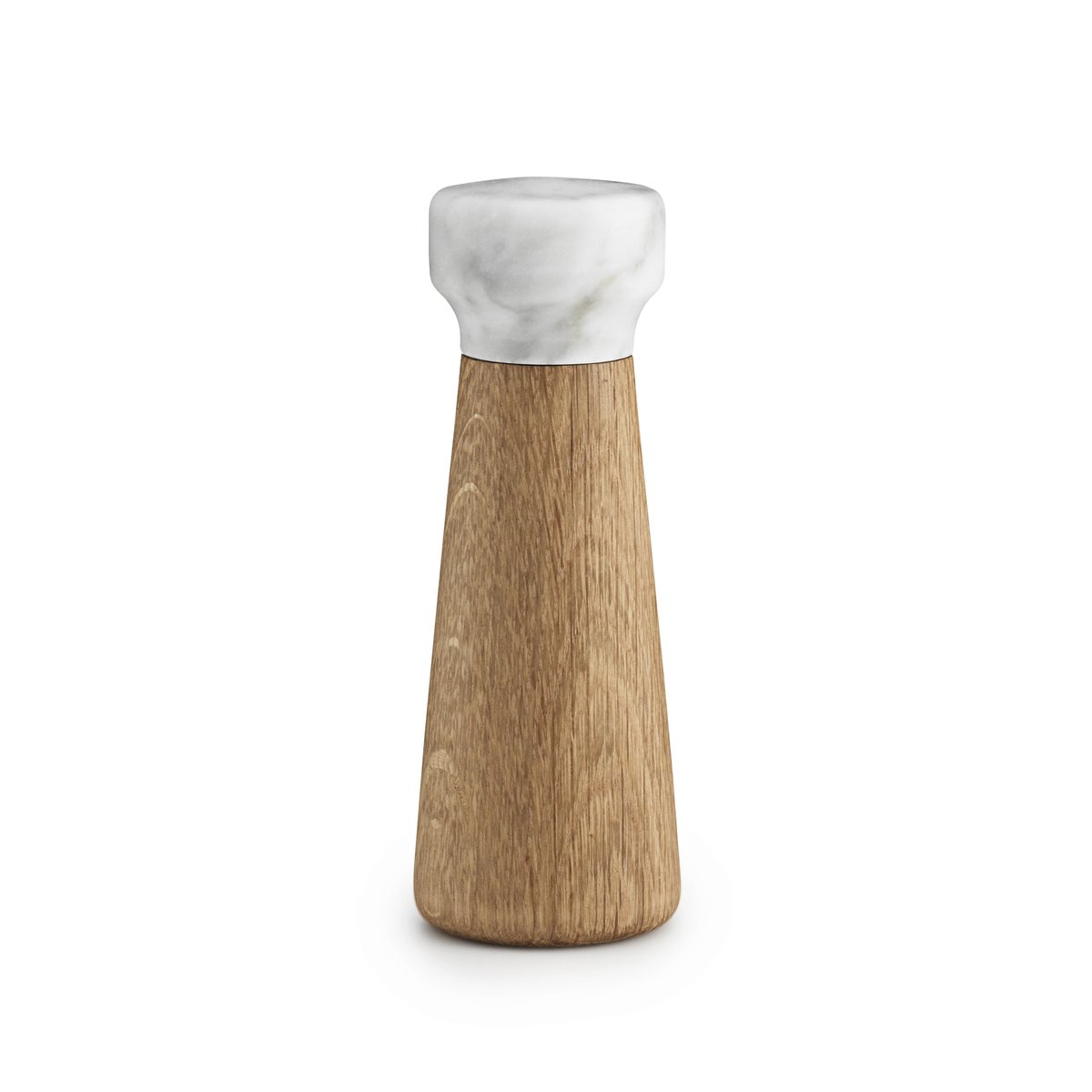 Normann Copenhagen Craft Salzmühle weißer Marmor-Eiche Klein