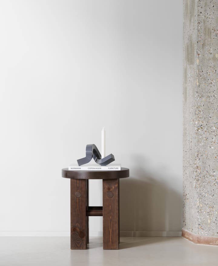 Crooked Kerzenhalter 1, Grey Normann Copenhagen