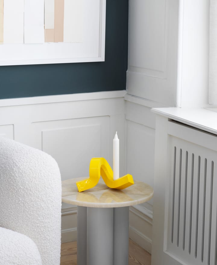 Crooked Kerzenhalter 1, Yellow Normann Copenhagen
