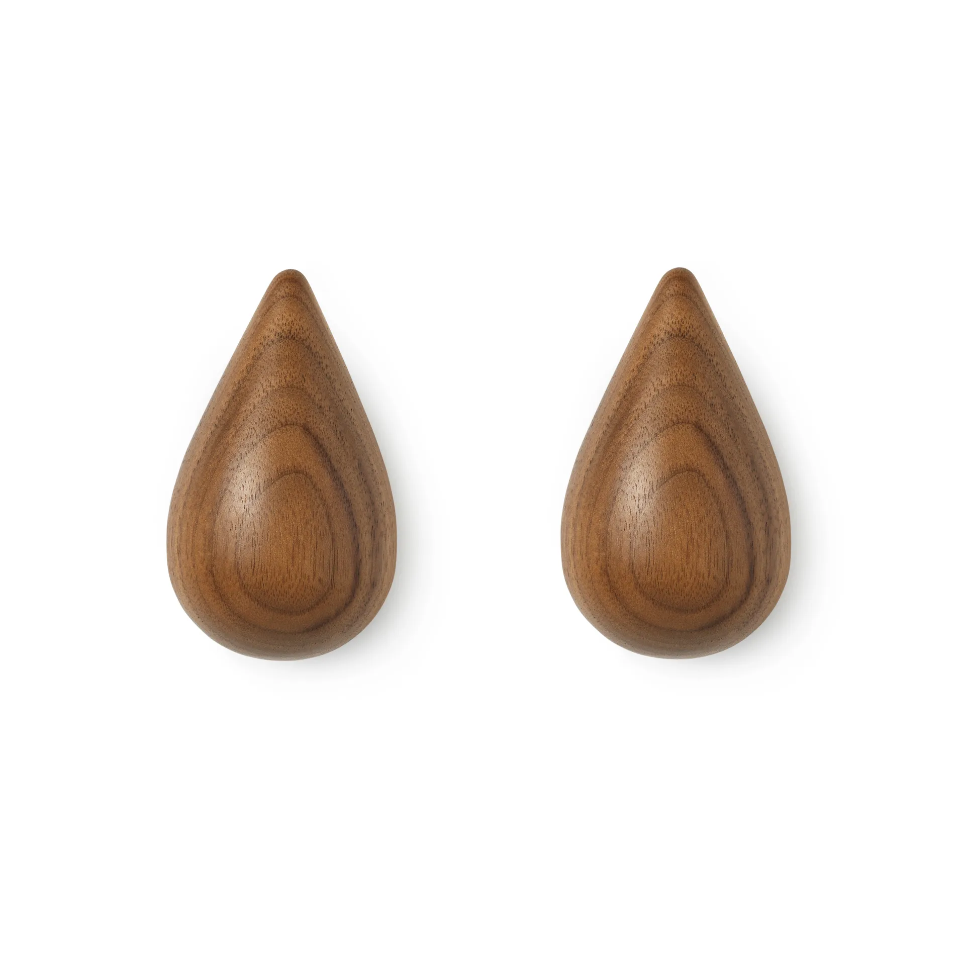 Dropit knopp 2er Pack Walnuss, Leinen Normann Copenhagen