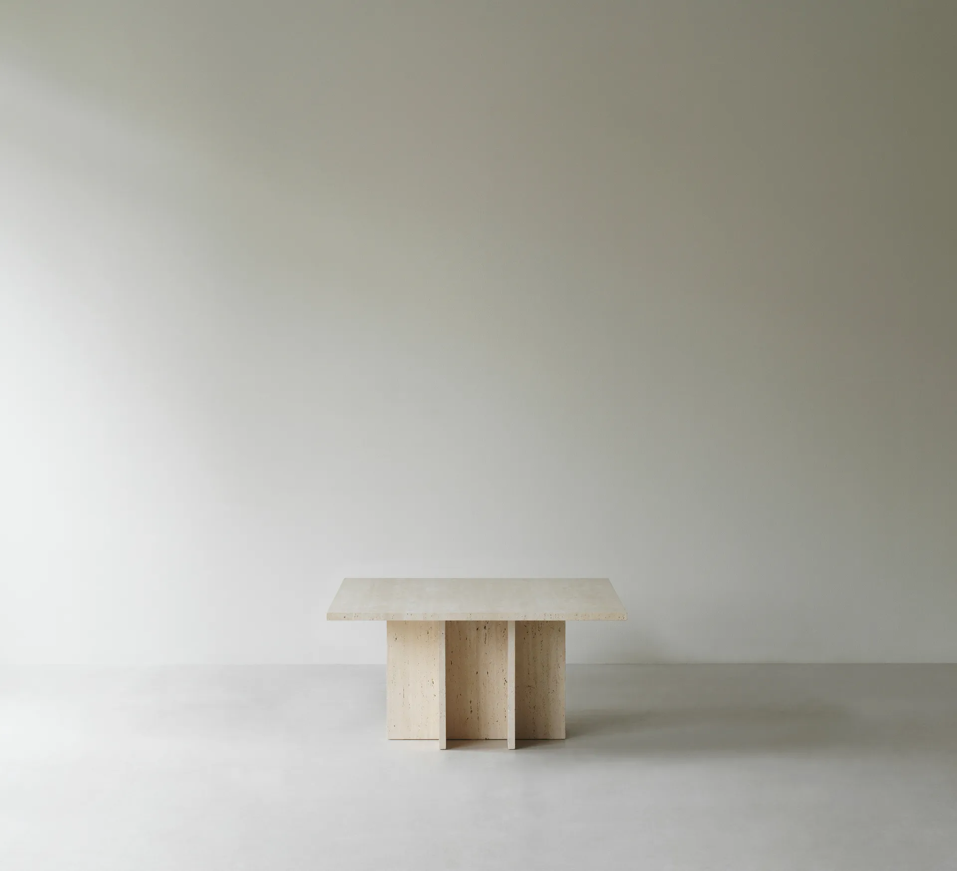Edge Couchtisch groß, Travertine Normann Copenhagen