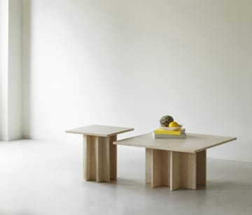 Edge Couchtisch klein - Travertine - Normann Copenhagen