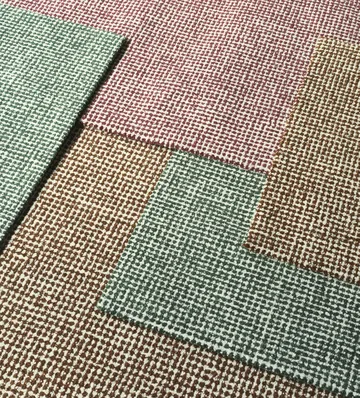 Flick Teppich - 170x240 cm grün - Normann Copenhagen