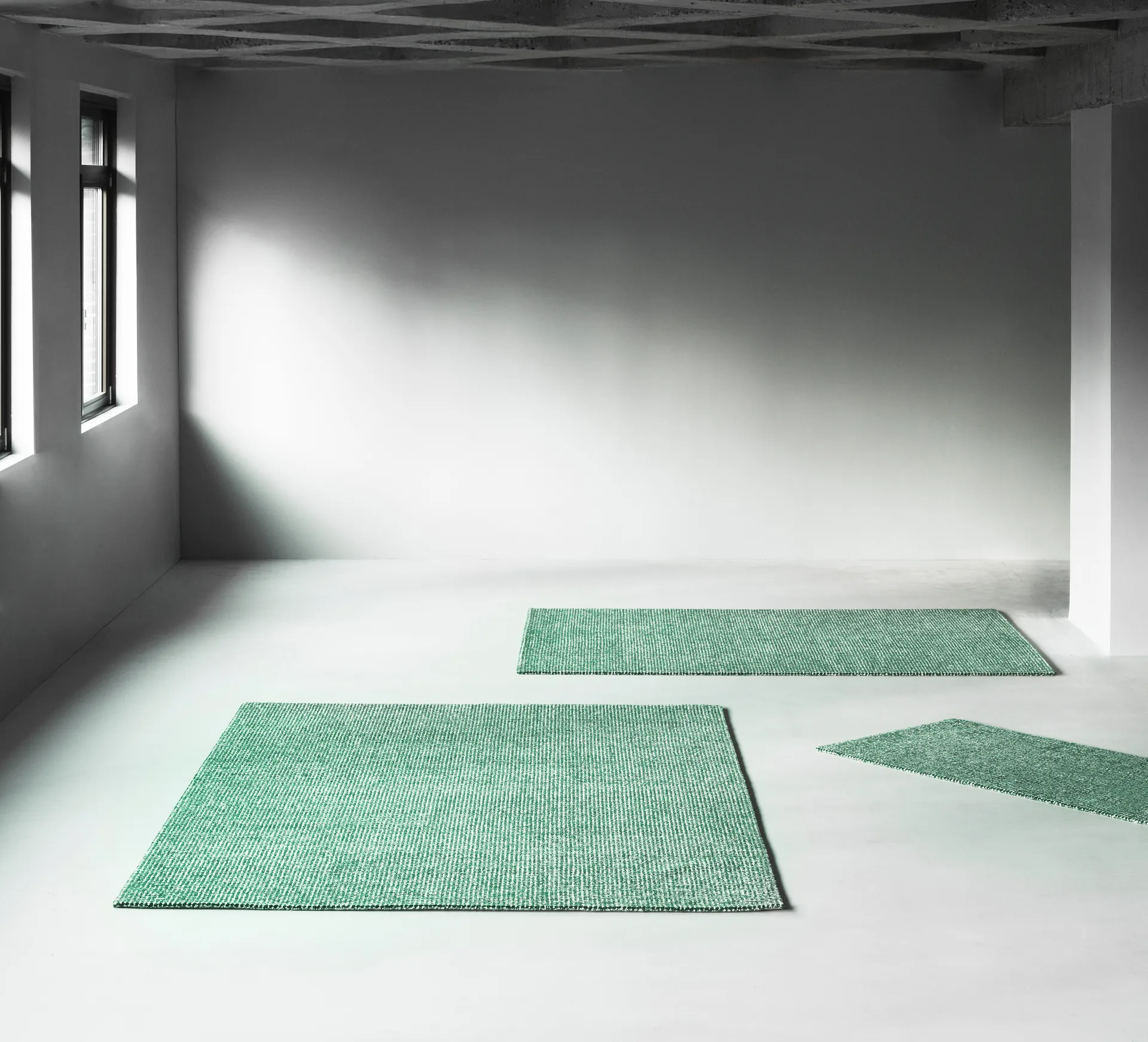 Flick Teppich, 200x300 cm green Normann Copenhagen