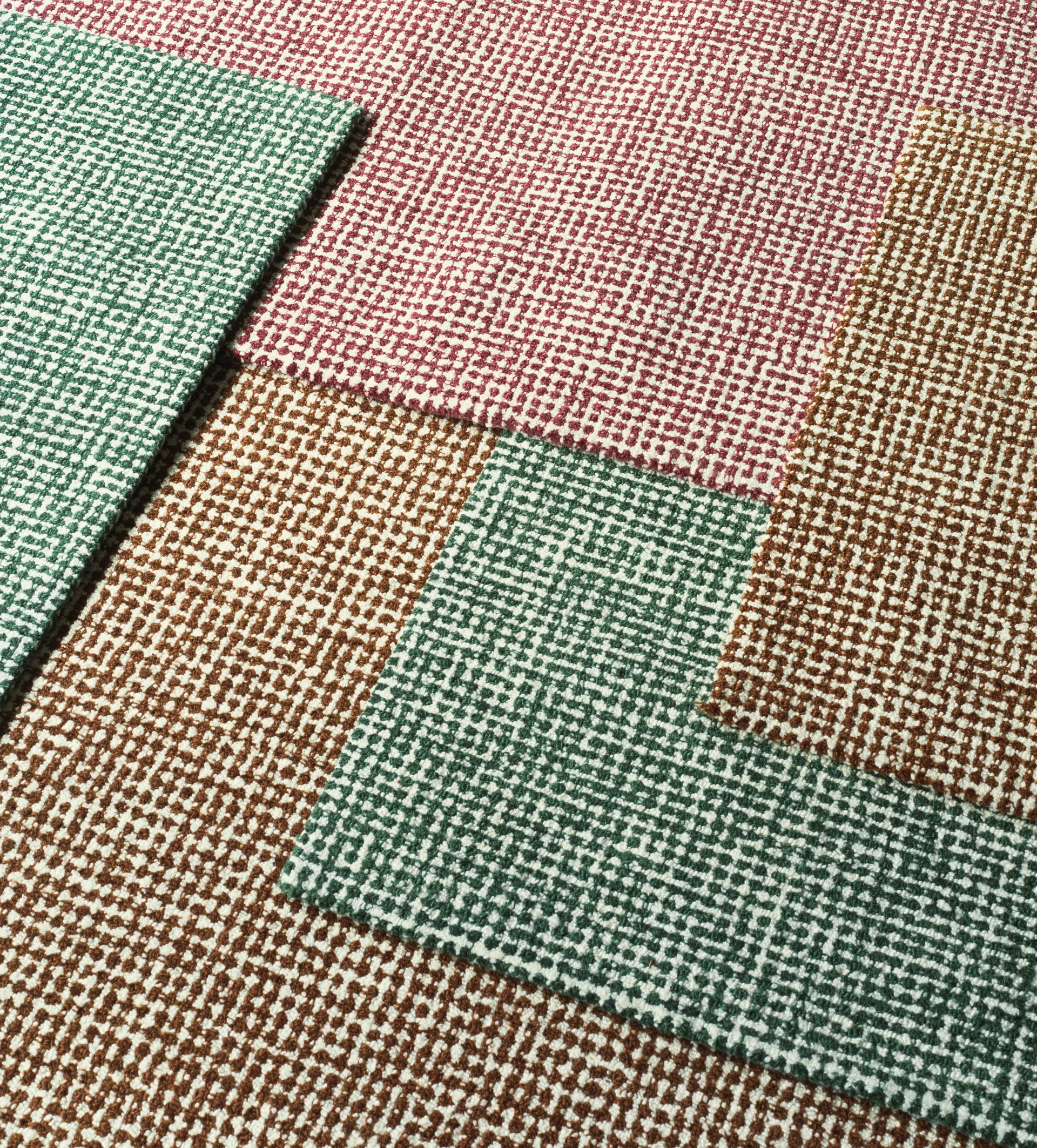 Flick Teppich, 80x200 cm green Normann Copenhagen