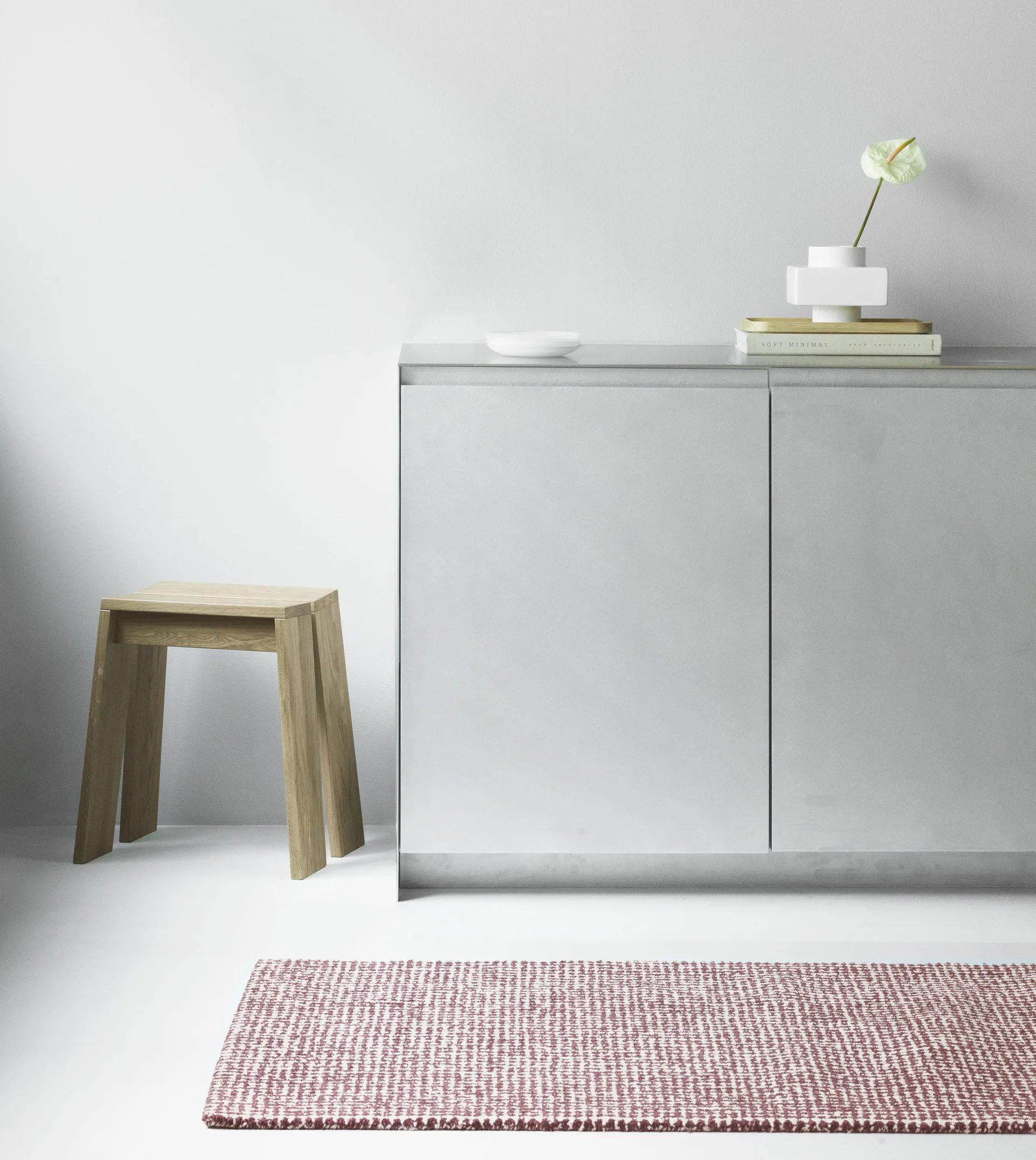 Flick Teppich, 80x200 cm Rot Normann Copenhagen