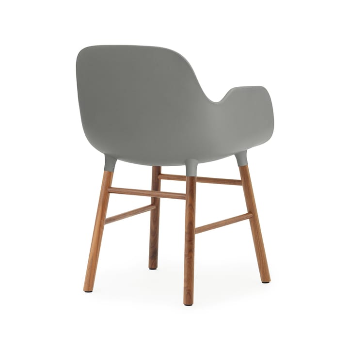 Form Armlehnstuhl, Grey, Walnussholzbeine Normann Copenhagen