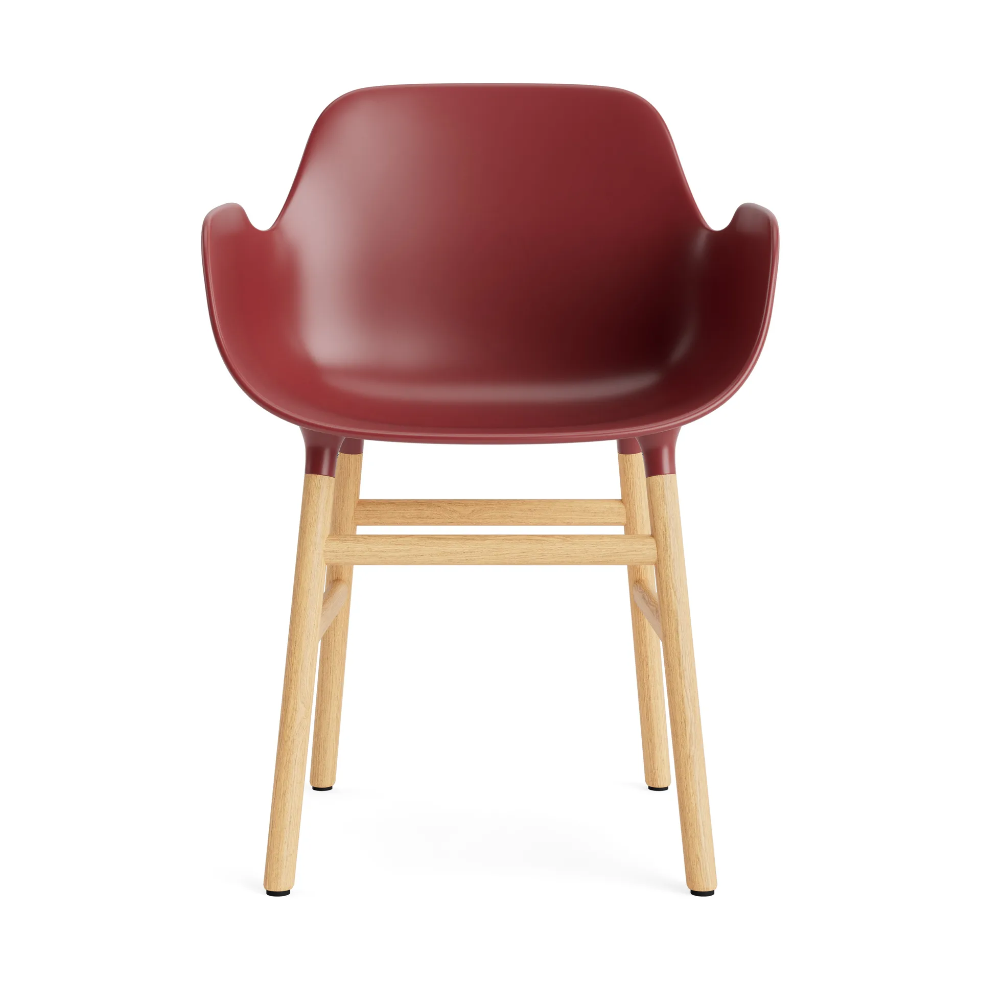 Form Armlehnstuhl, Red, Eichenholzbeine Normann Copenhagen
