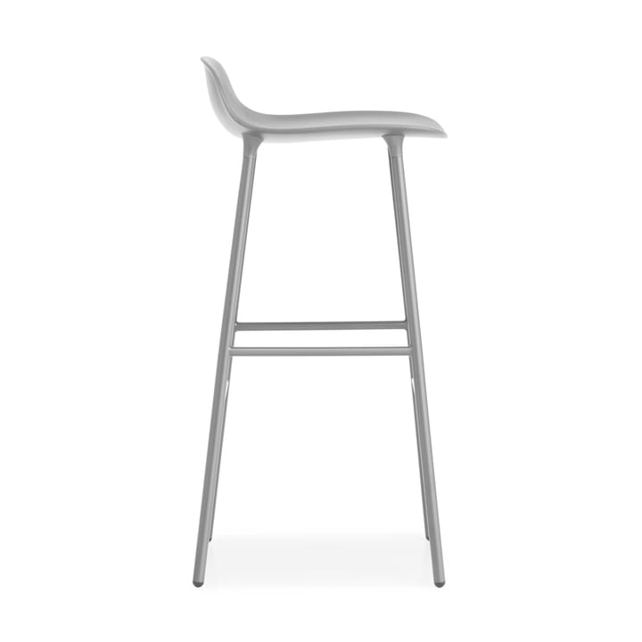 Form Barstuhl Metallbeine 75cm - Grau - Normann Copenhagen