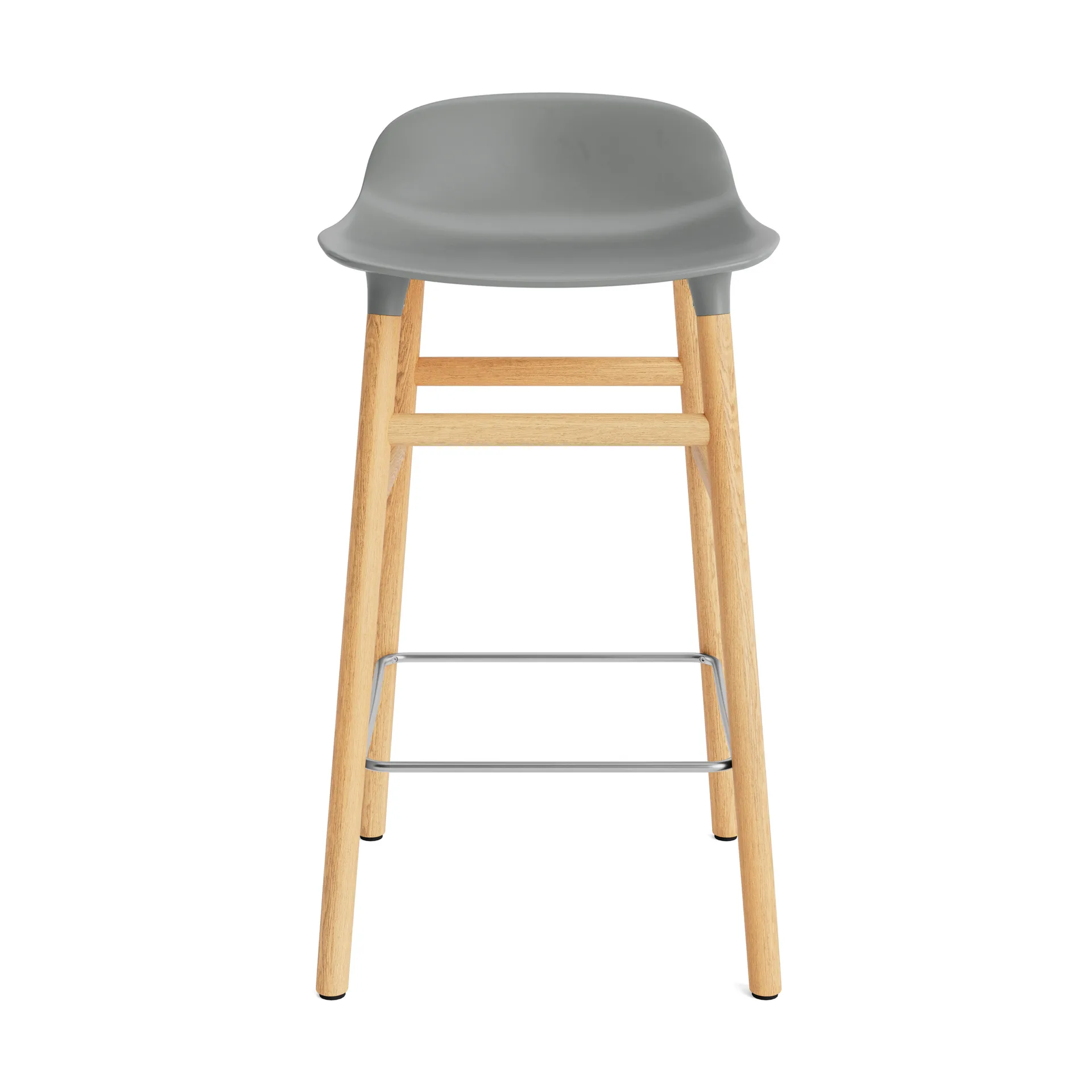 Form Chair Barstuhl Eichen-Beine, Grau Normann Copenhagen