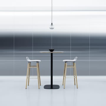 Form Chair Barstuhl Eichen-Beine - Grau - Normann Copenhagen