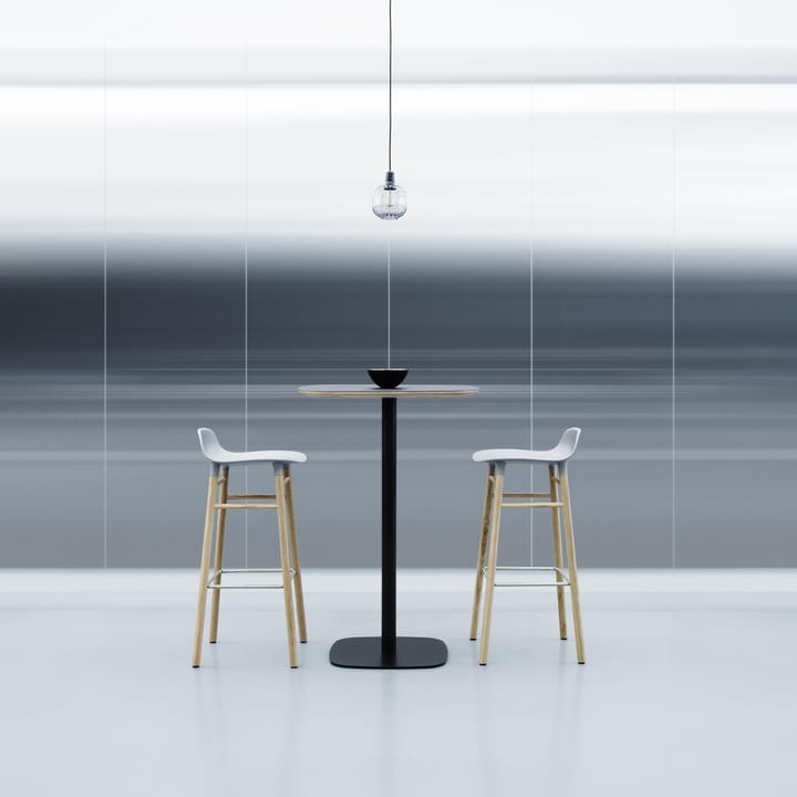 Form Chair Barstuhl Eichen-Beine - Grau - Normann Copenhagen