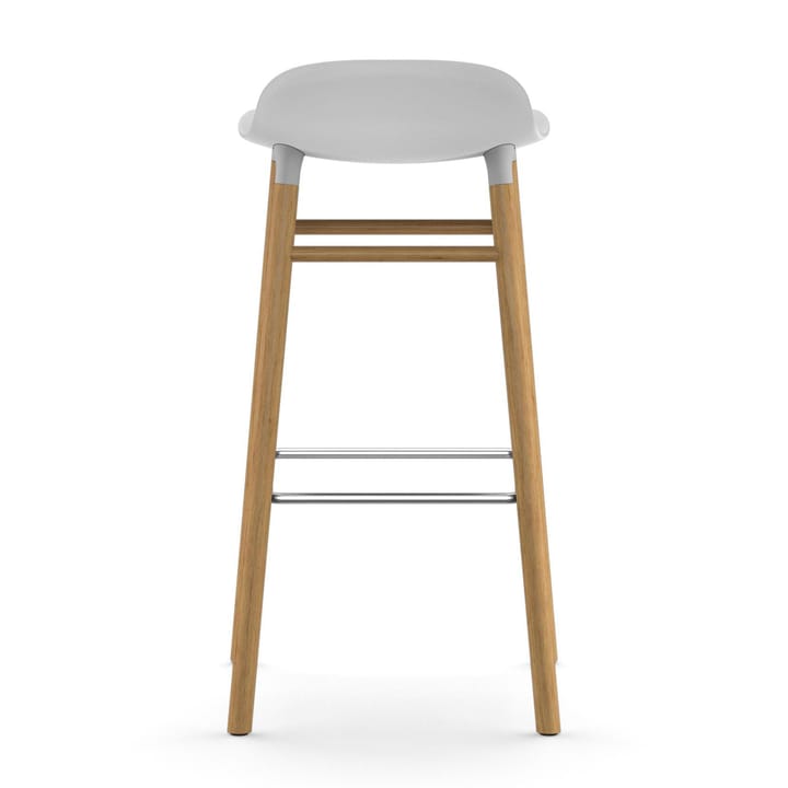 Form Chair Barstuhl Eichen-Beine - Weiß - Normann Copenhagen