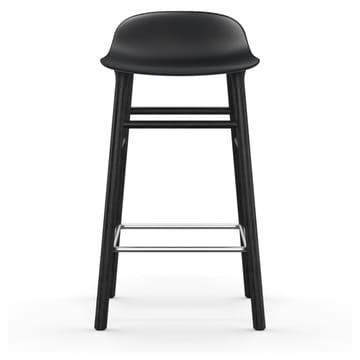 Form Chair Barstuhl lackierte Eichenbeine 65cm - Schwarz - Normann Copenhagen