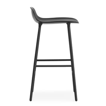 Form Chair Barstuhl metallBeine - Schwarz - Normann Copenhagen