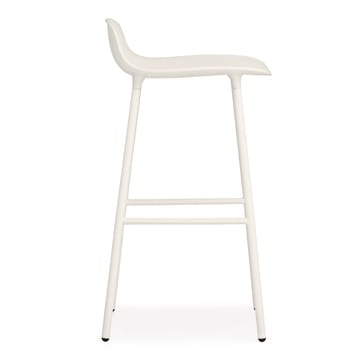 Form Chair Barstuhl metallBeine - Weiß - Normann Copenhagen