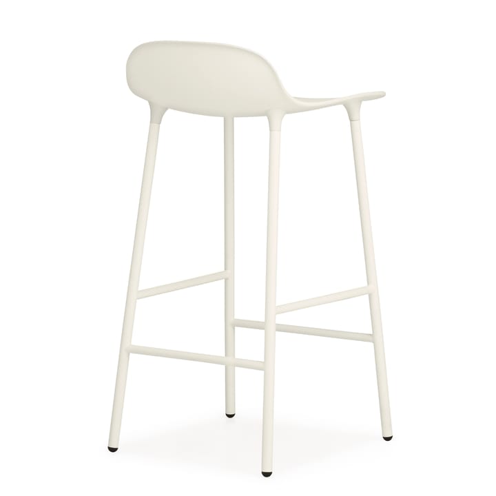 Form Chair Barstuhl metallBeine, Weiß Normann Copenhagen