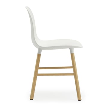 Form Chair Stuhl Eicheneine 2er Pack - weiß-Eiche - Normann Copenhagen