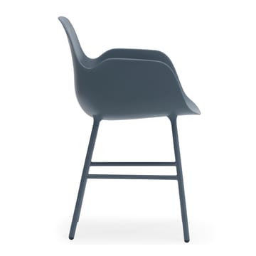 Form Sessel Metallbeine - Blau - Normann Copenhagen