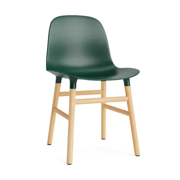 Form Stuhl - Green, Eichenholzbeine - Normann Copenhagen